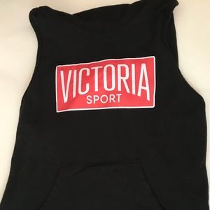 Victoria sport sleeveless hoodie